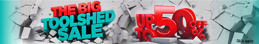 ToolShed Brand Sale 22 - 27 July 2026